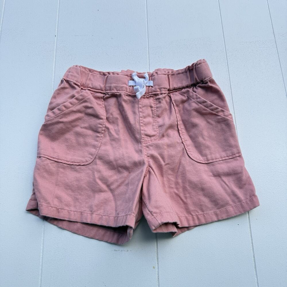 Wonder Nation Girls Pink Pull On Shorts Size XS (4-5)